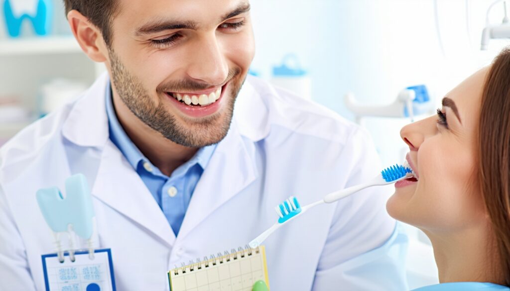 how to maintain oral health between dental visits